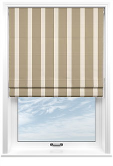The British Stripe Co. Henry, Chilterns No.1 - Roman Blind